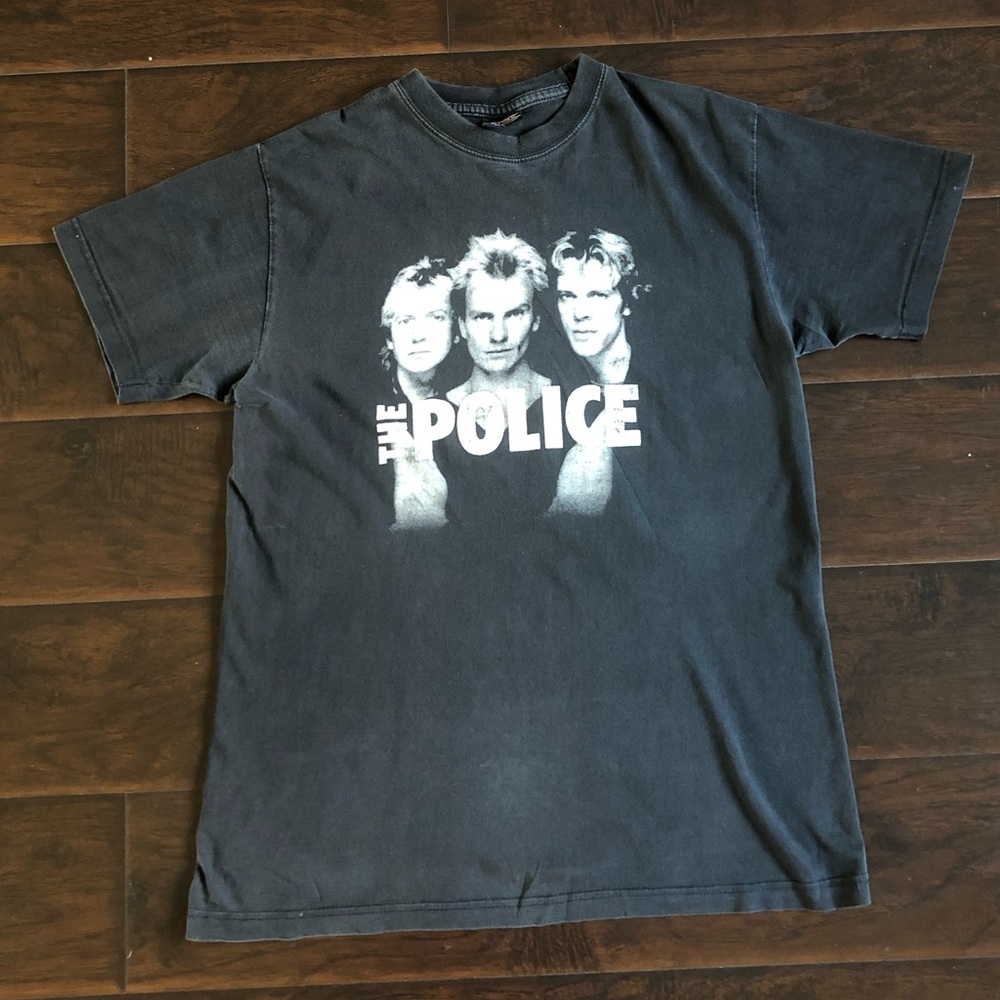 Throwback The Police Concert T-shirt